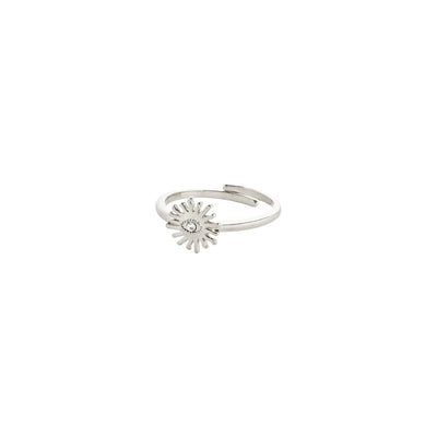 Lulu Sun Stacking Ring - silver