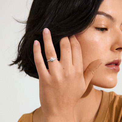 Lulu Sun Stacking Ring - silver
