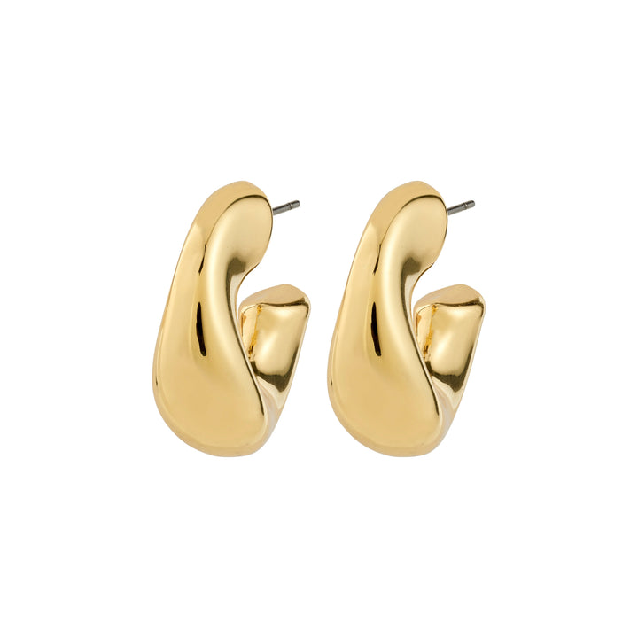 Jennings Hoop Earrings - gold
