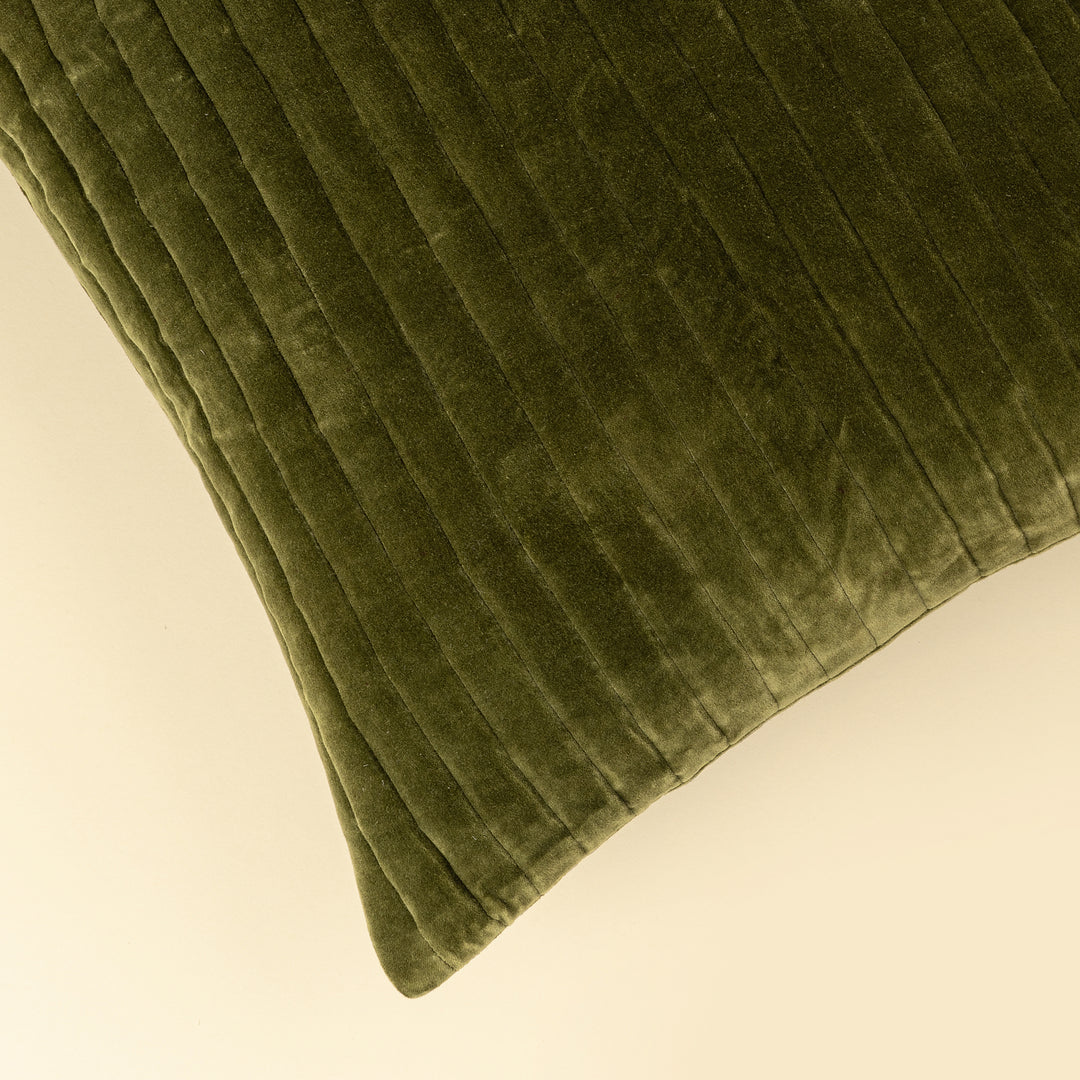 Velvet Stripe Pillow