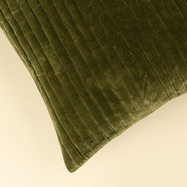 Velvet Stripe Pillow