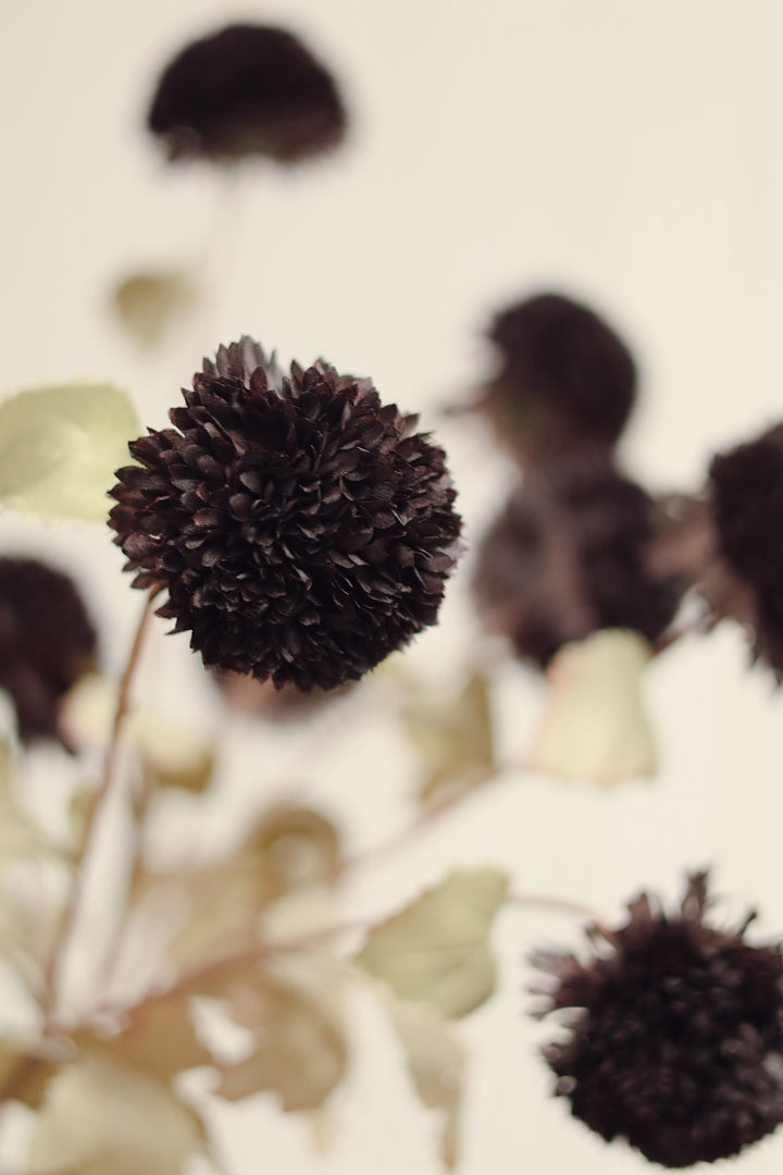 Pom Pom Floral Spray