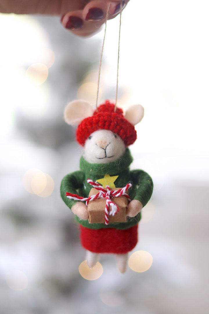 Gift-Giving Gertie Mouse