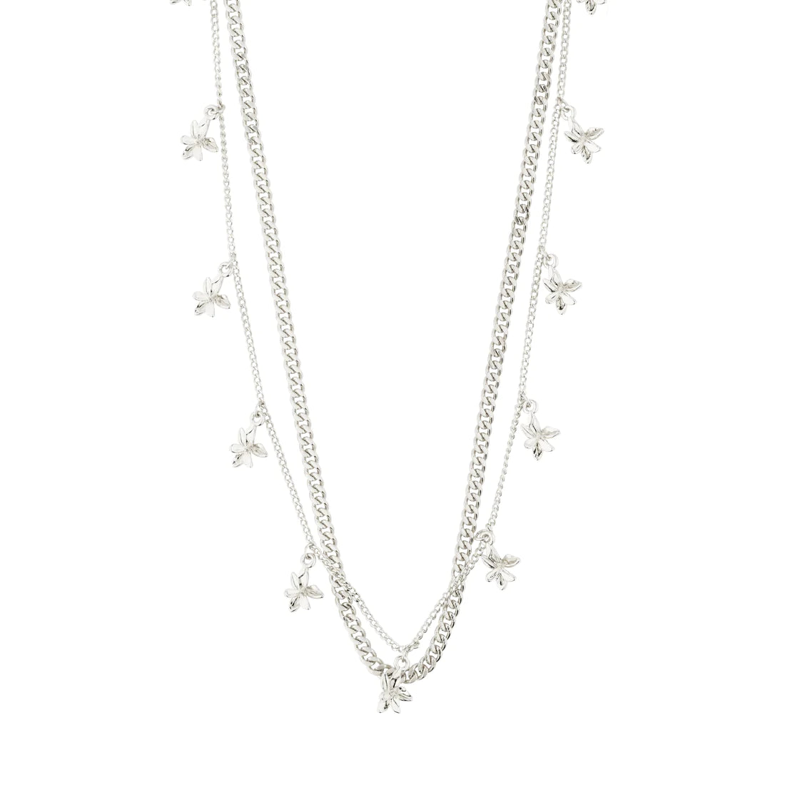 Riko 2-in-1 Necklace - silver