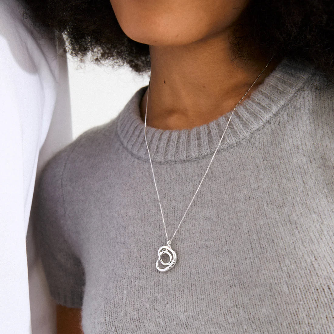 Diego Necklace - silver