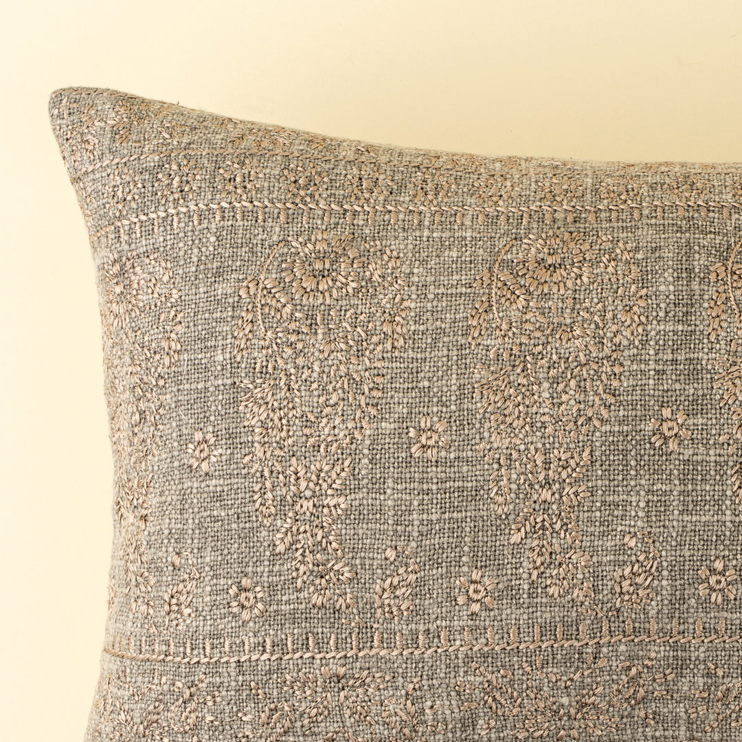 Nisha Embroidered Pillow