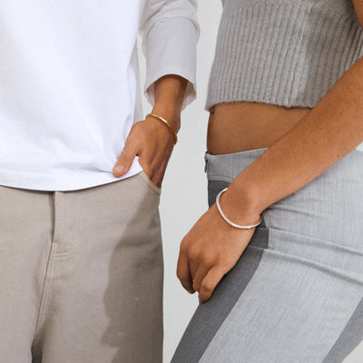 Alaia Bangle - silver