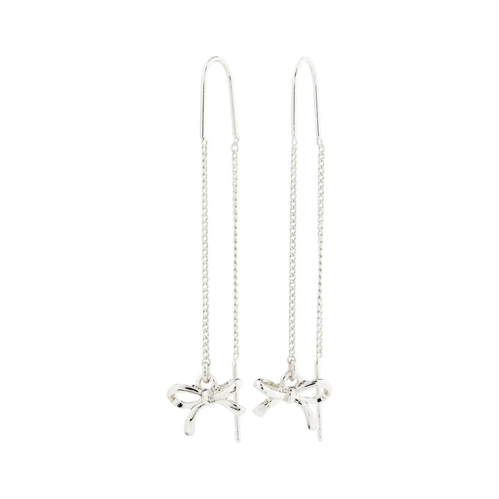 Lysandra Chain Earrings - silver