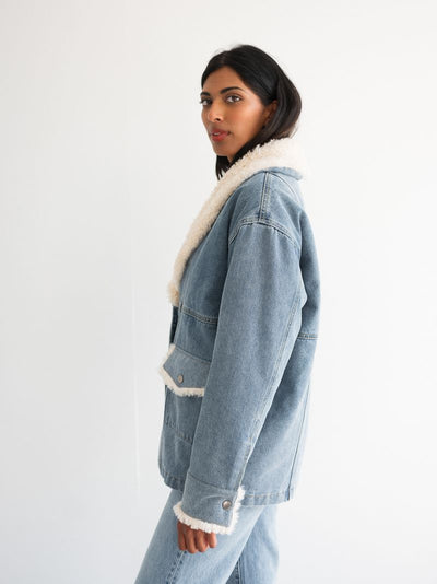 Vienna Denim Sherpa
