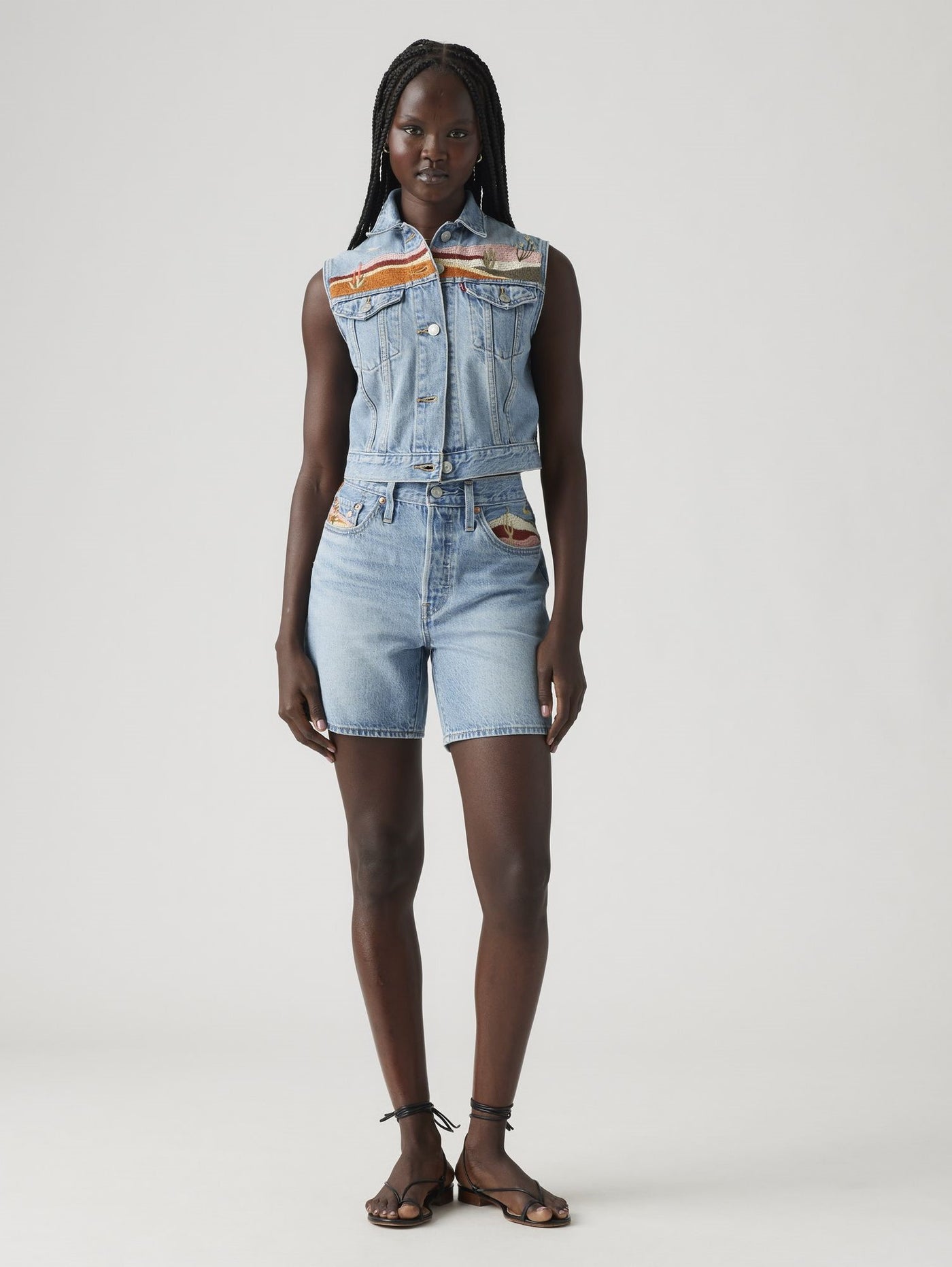 Levi's 501 Mid Thigh Short - desert utopia