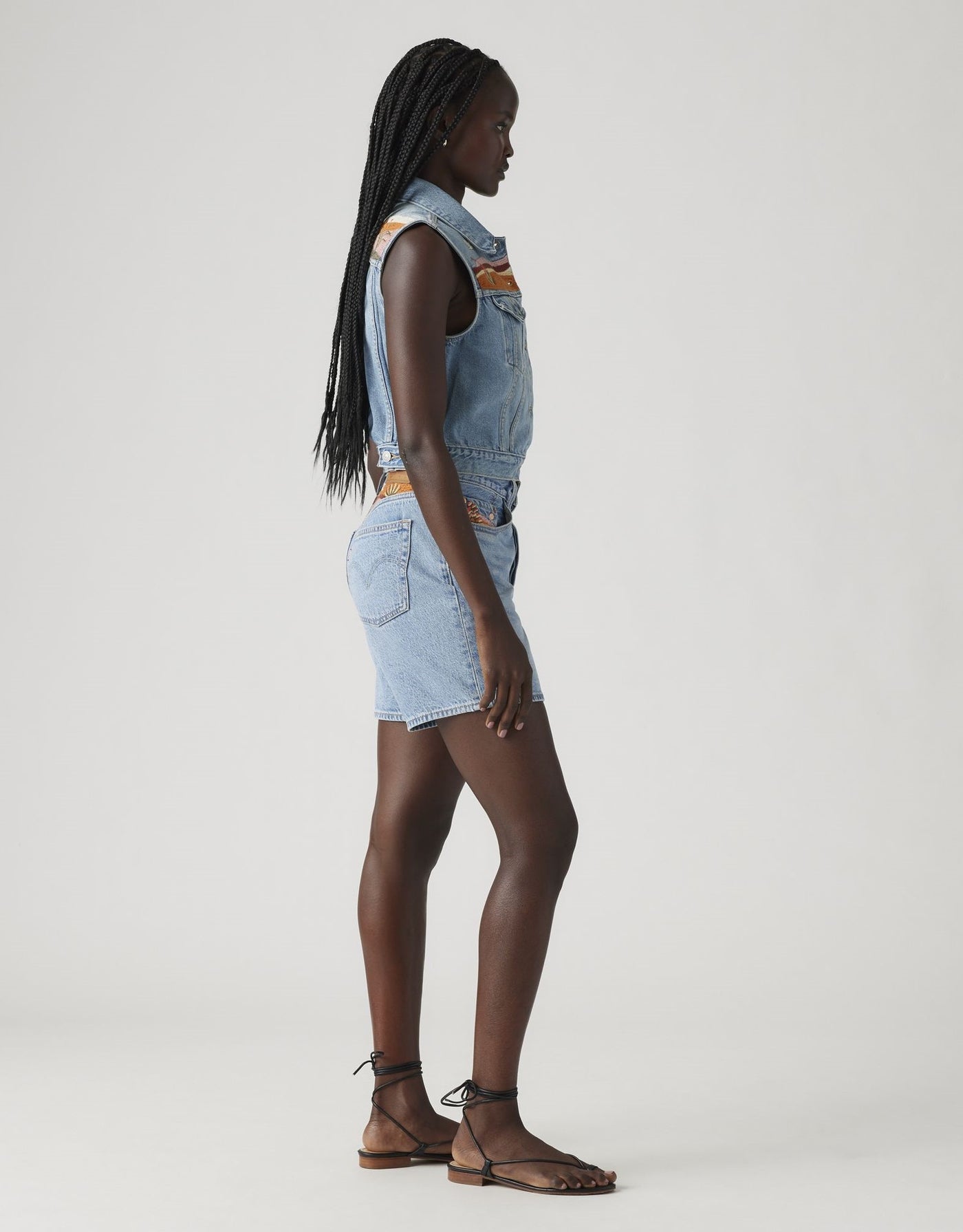 Levi's 501 Mid Thigh Short - desert utopia