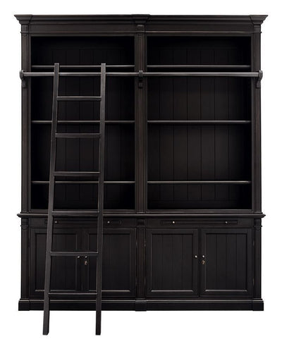 Black Library Bookcase