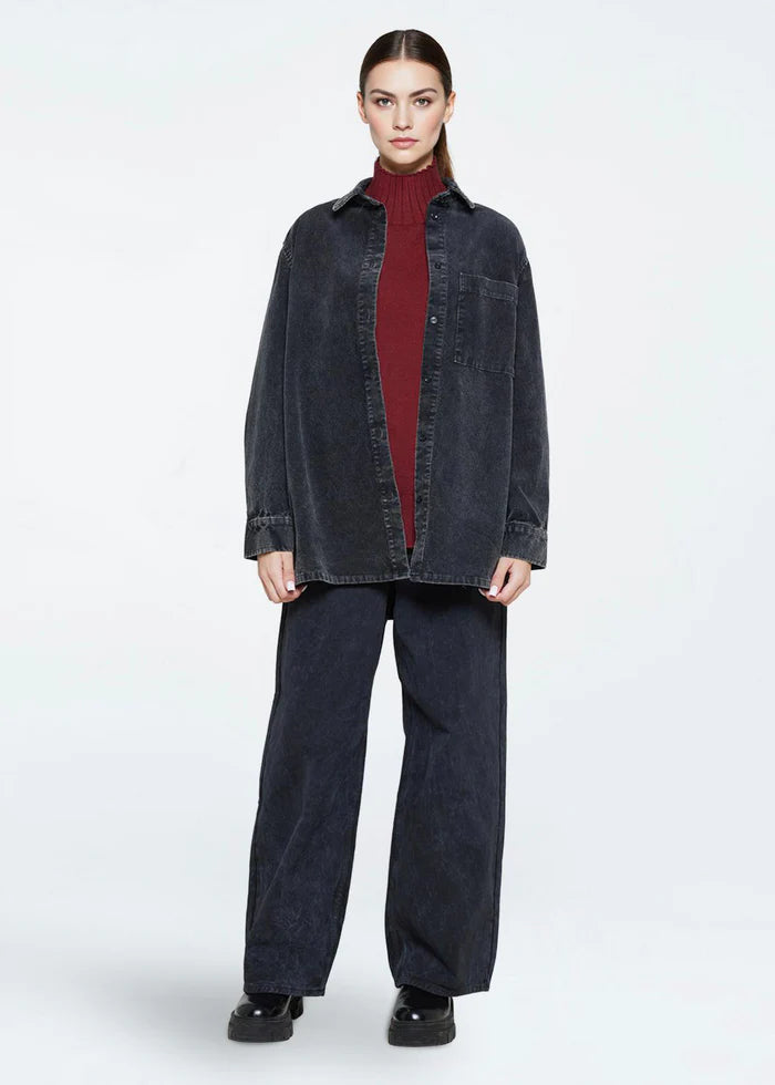 Aiyas Corduroy Pant - dark grey