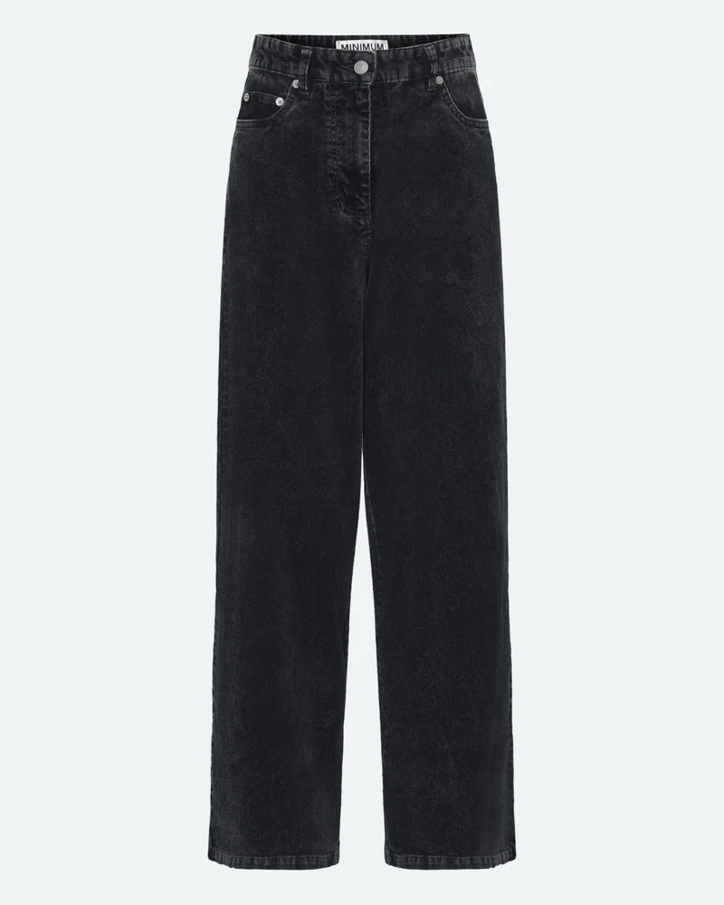 Aiyas Corduroy Pant - dark grey