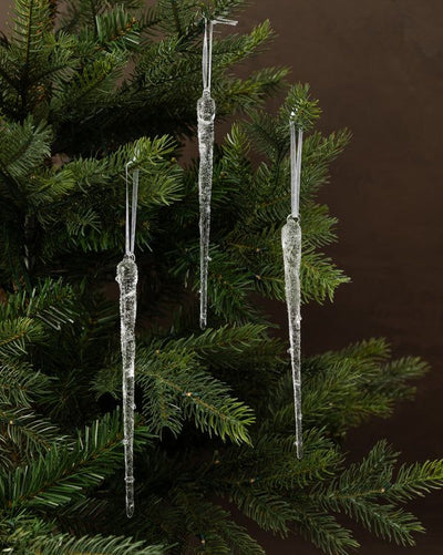 Hanging Icicles set/4 - 9"