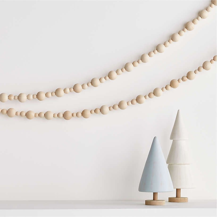 Wood Bead Garland
