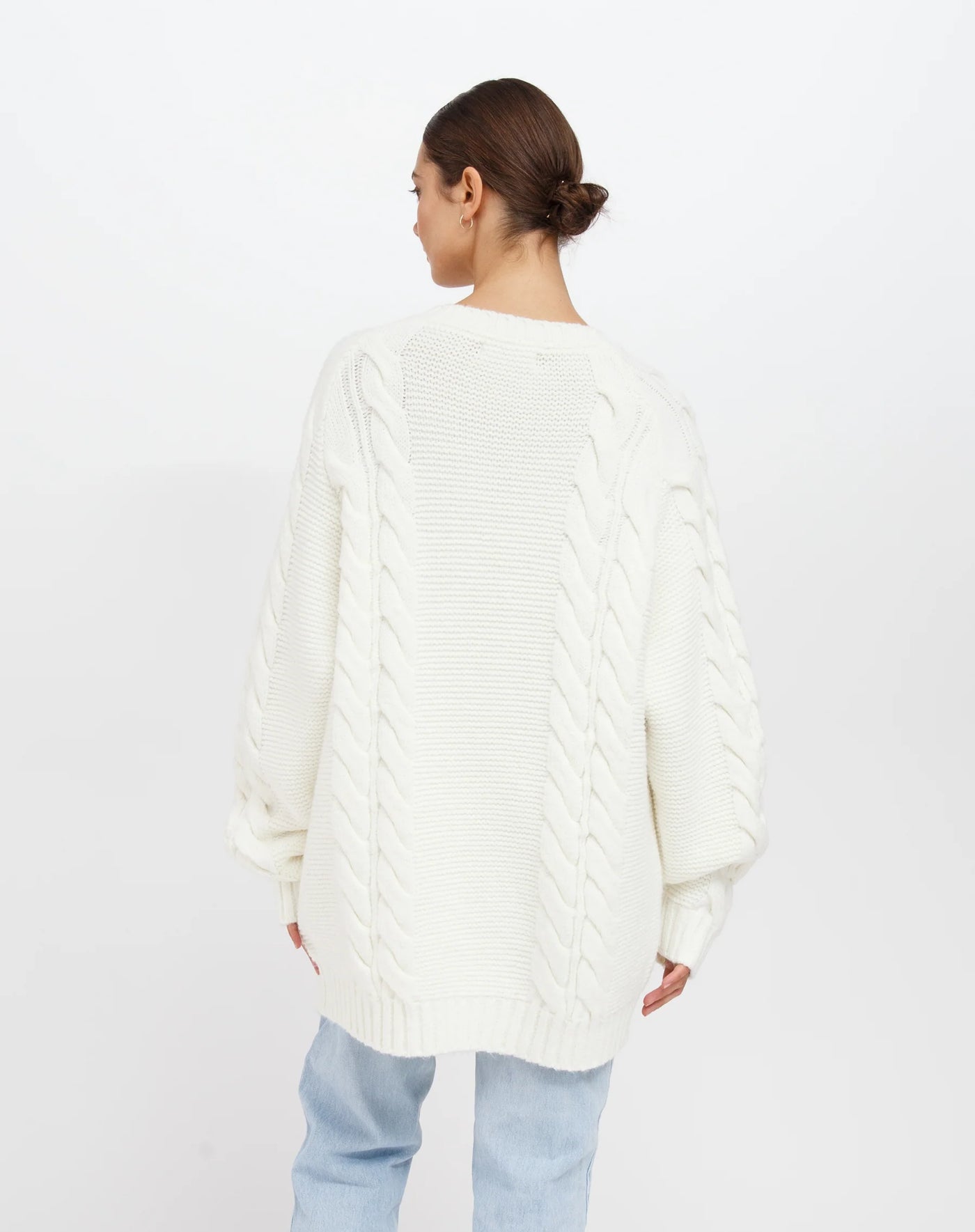 Adele Big Sister Sweater - cream