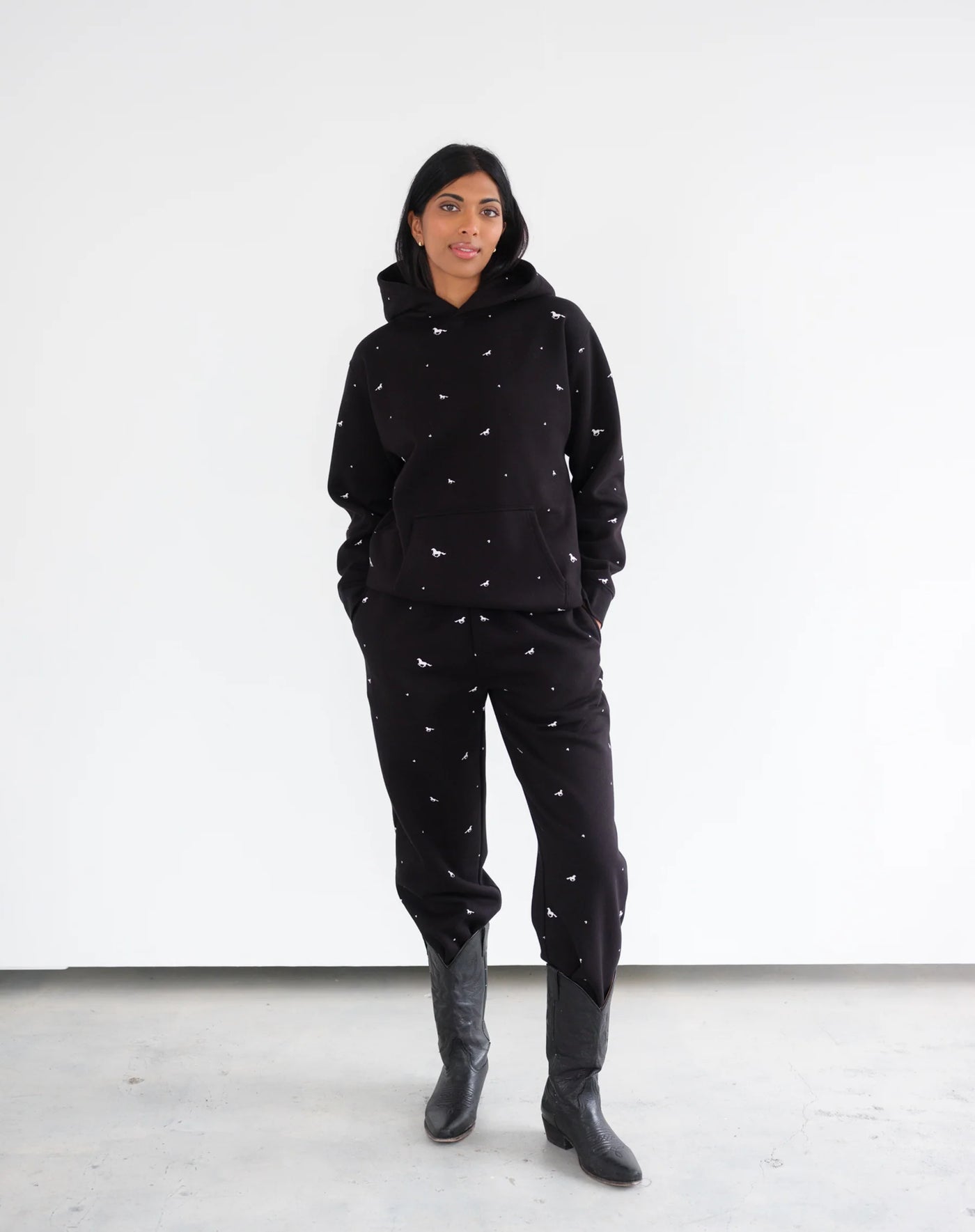 All Over Horse Core Hoodie