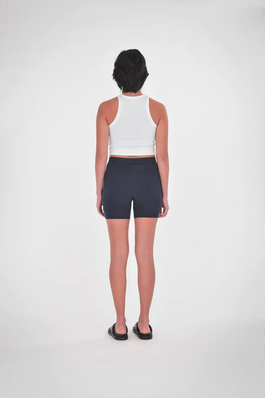 Cory Crop Tank - bright white