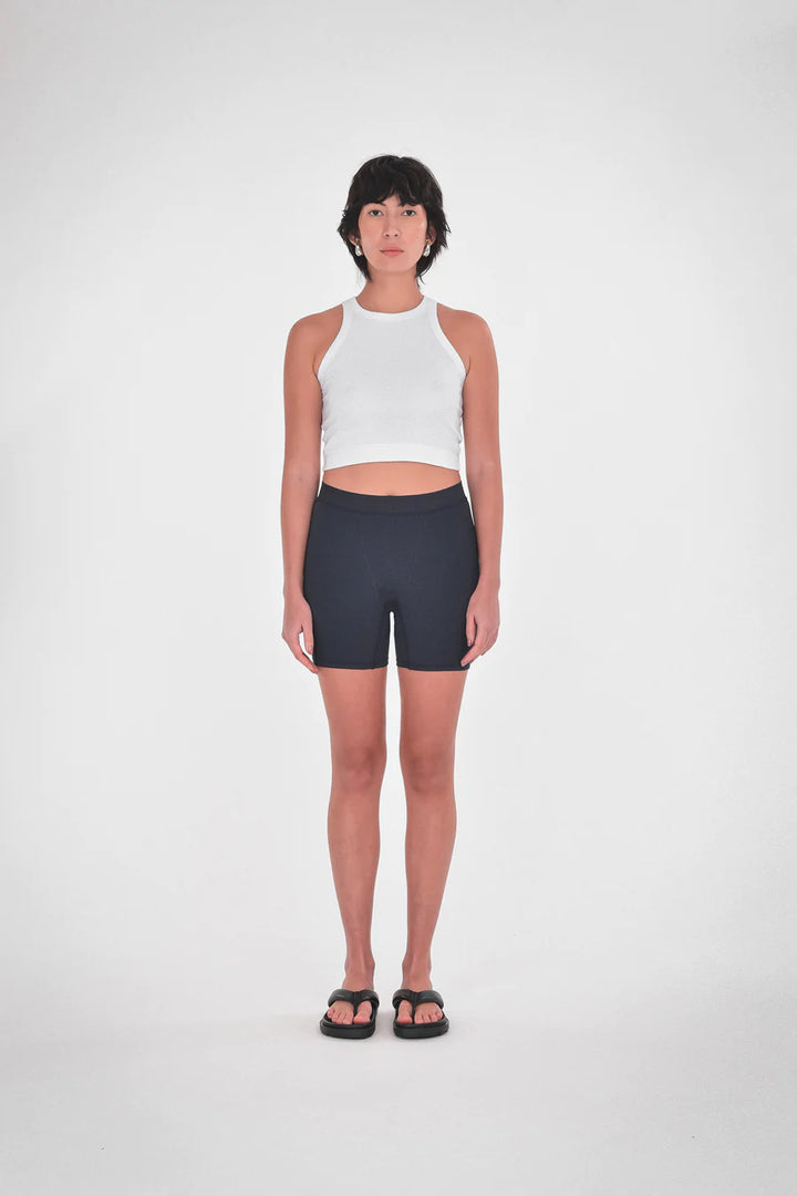 Cory Crop Tank - bright white