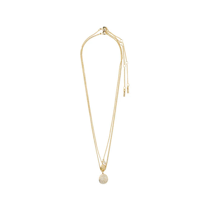 Shift Necklace Set/2 - gold