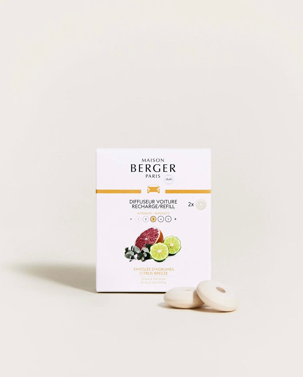 Car Diffuser Refill - citrus breeze