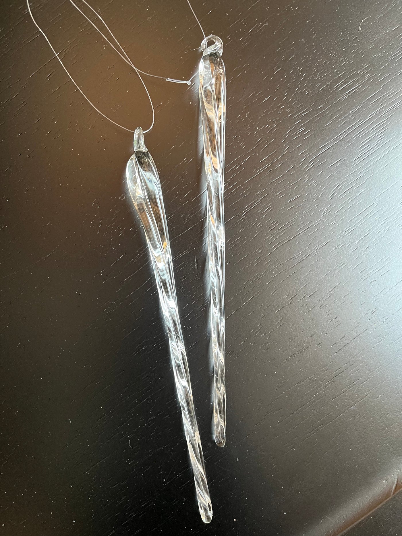 Hanging Icicles set/6 - 7.25"