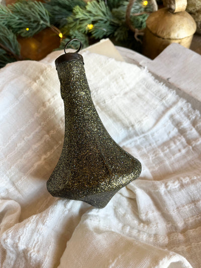 Shimmer Ornament - dark moss