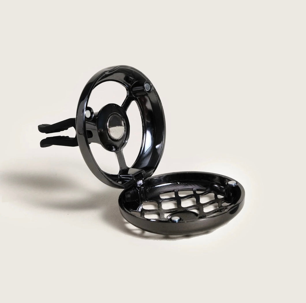 Car diffuser - resonance gun metal