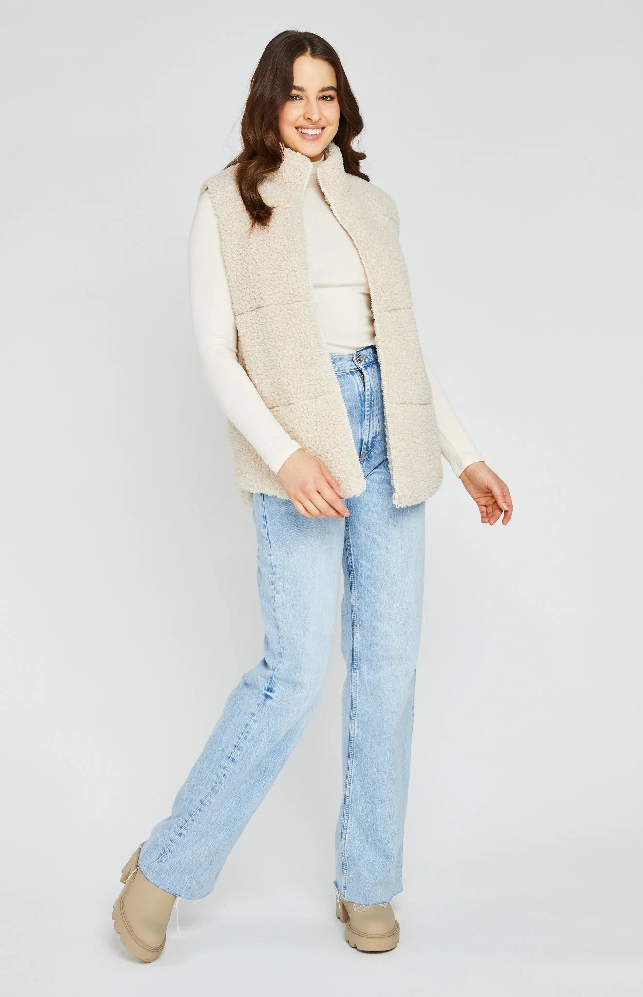 Darcy Vest - ecru
