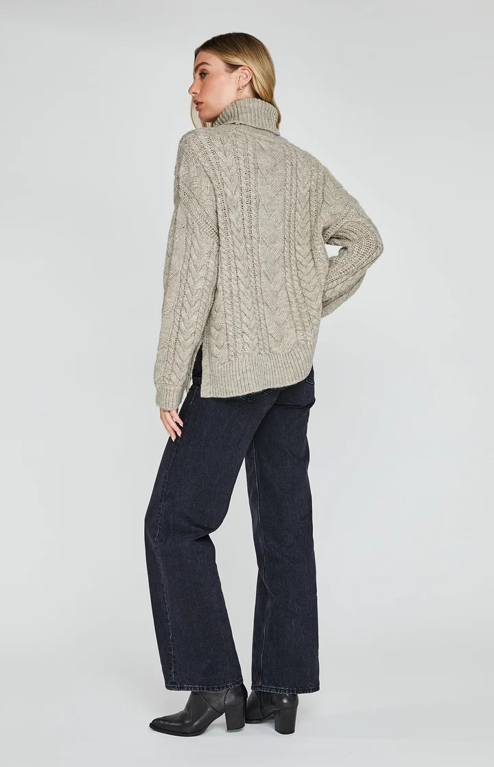 Marnie Pullover - heather pumice