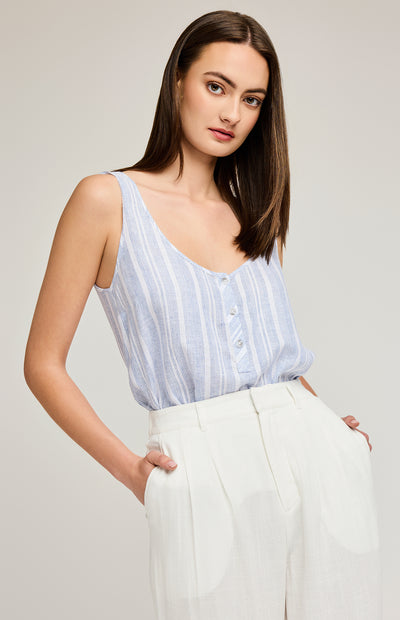 Romy Tank - blue stripe