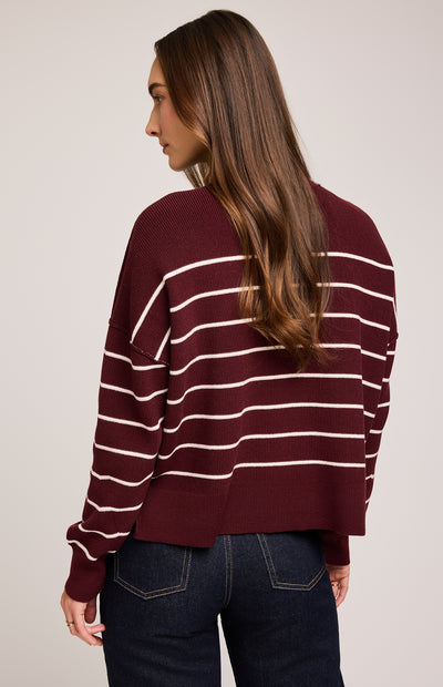 Echo Pullover - merlot