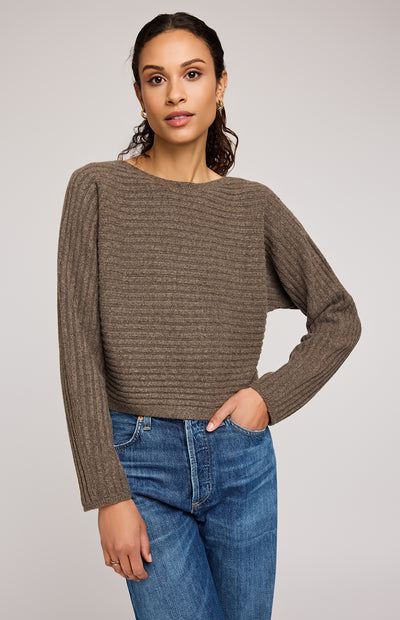 Niko Pullover - heather umber