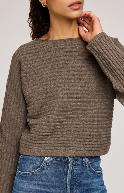 Niko Pullover - heather umber