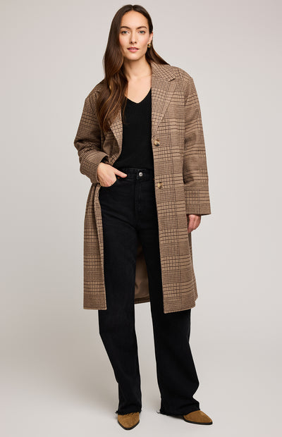 Rosamund - Chocolate Glencheck