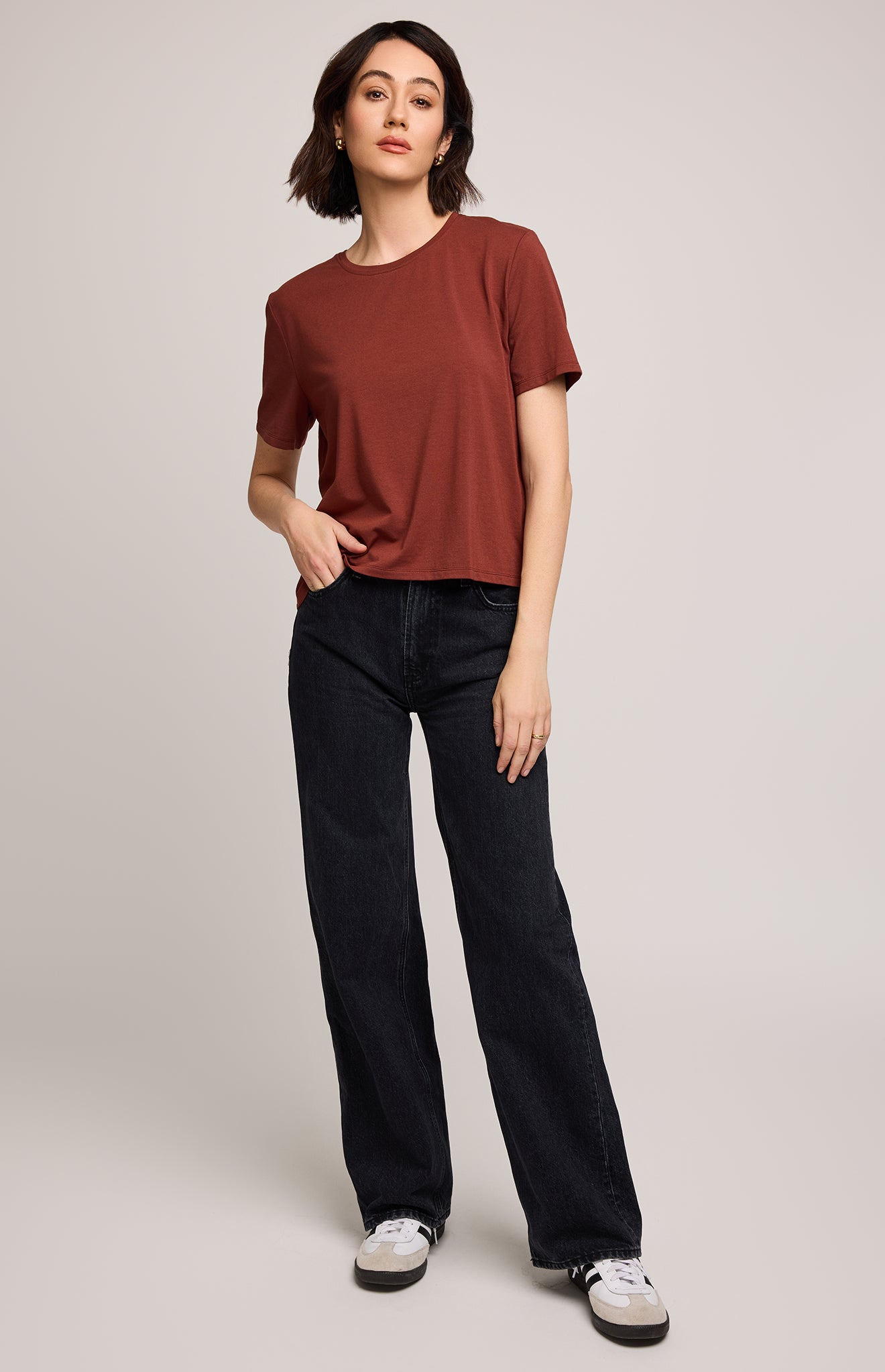 Christine Top - mahogany