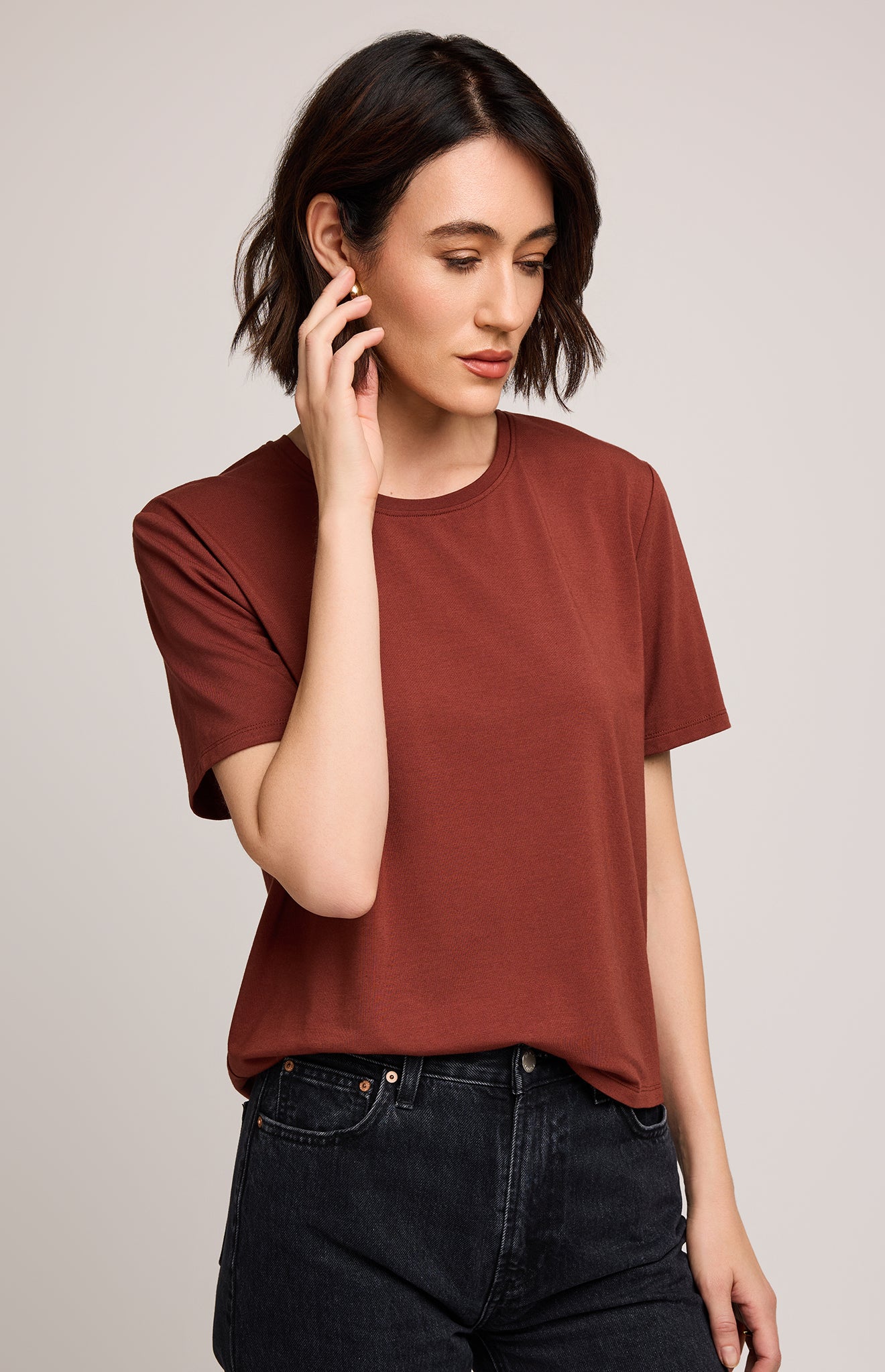 Christine Top - mahogany