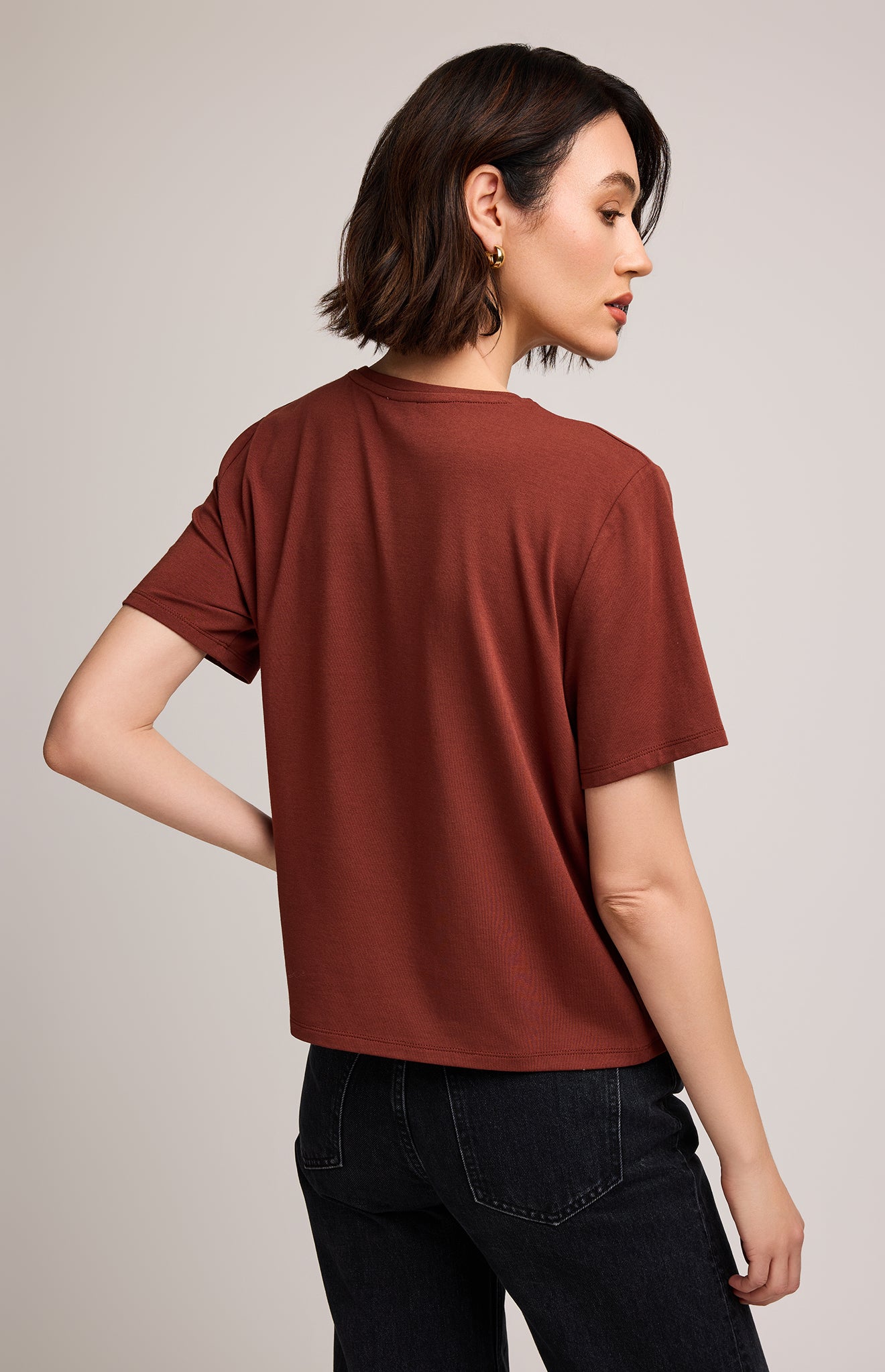 Christine Top - mahogany