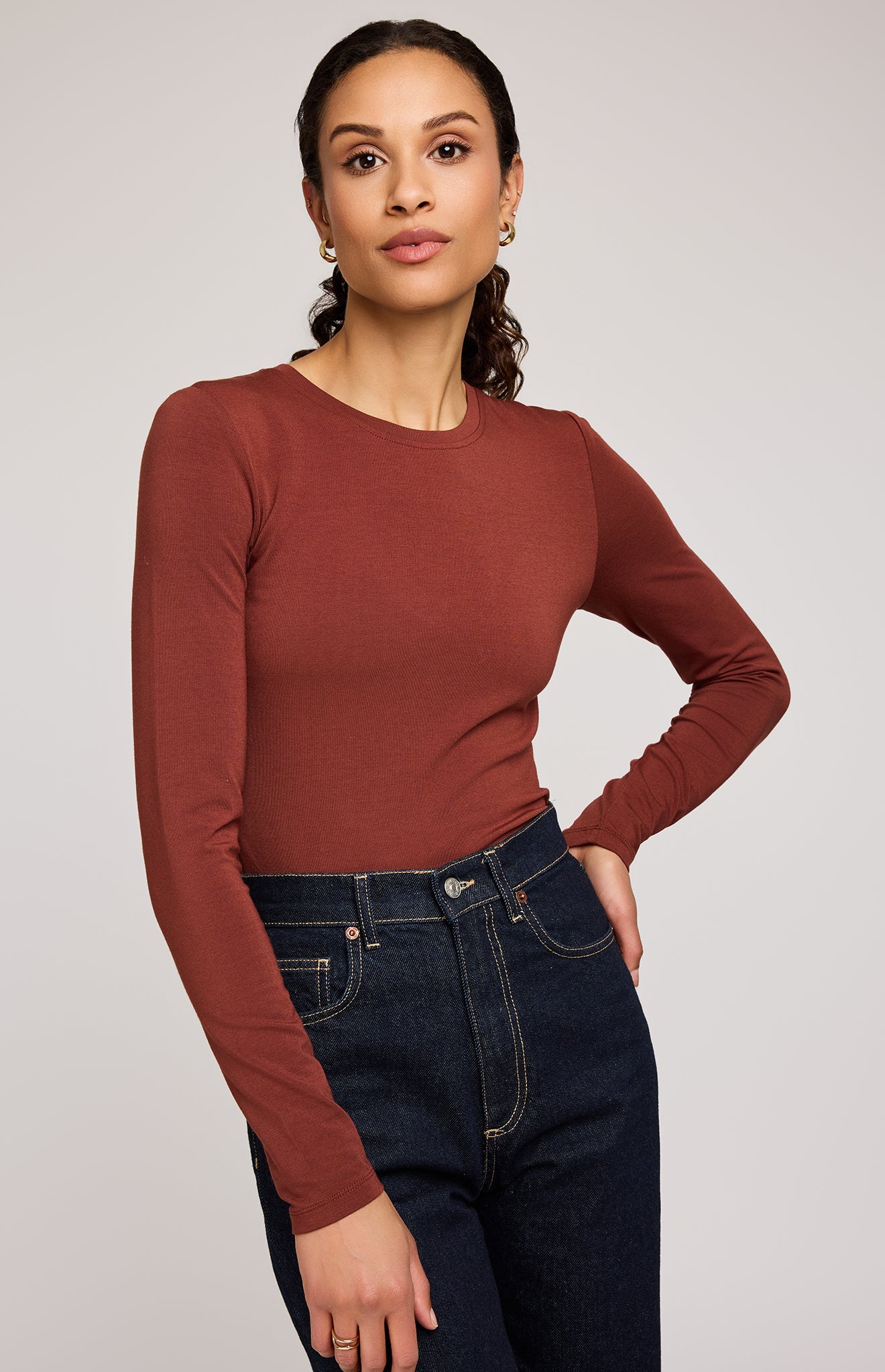 Daphne Top - mahogany
