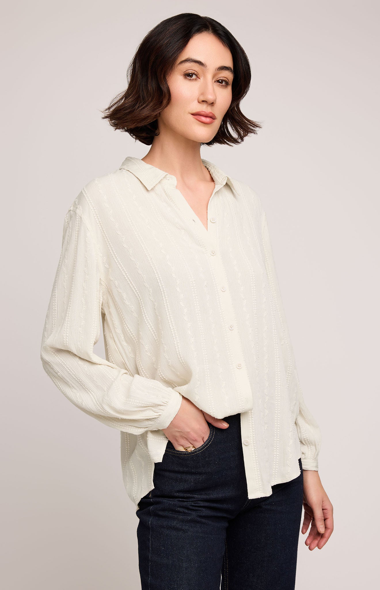 Solana Button Down