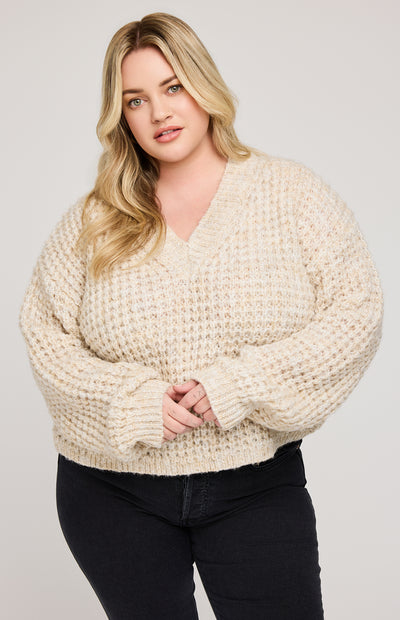 Willow Sweater - heather oat
