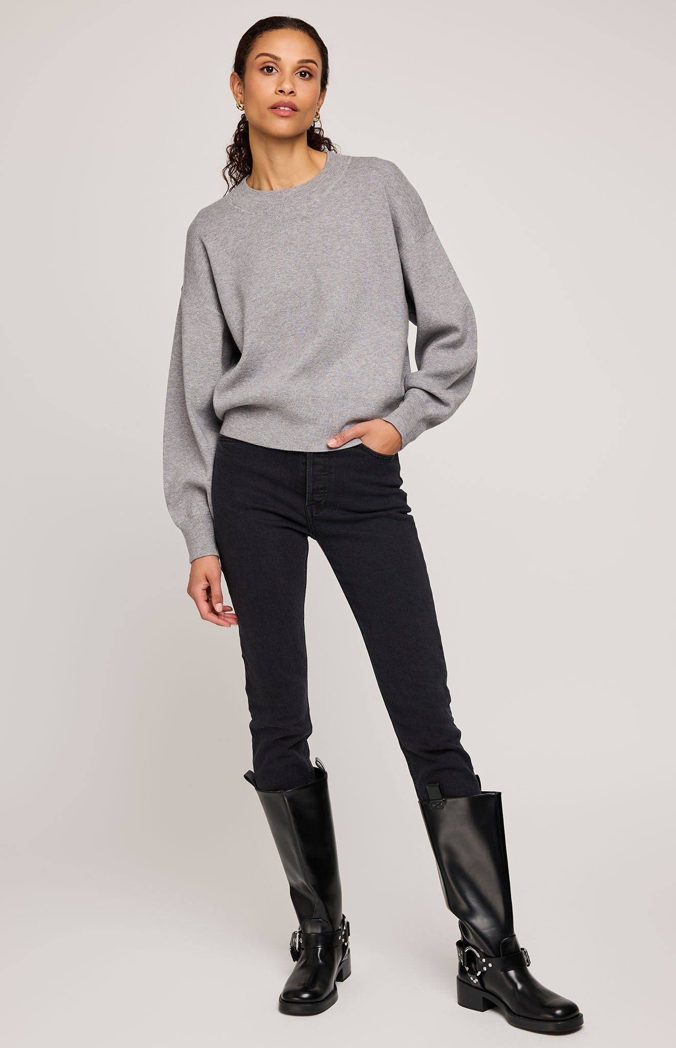 Alfie Sweater - heather grey