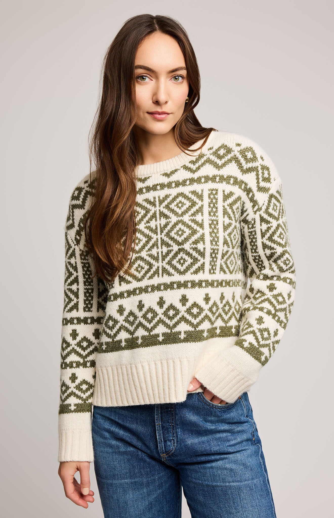 Cypress Pullover - heather moss