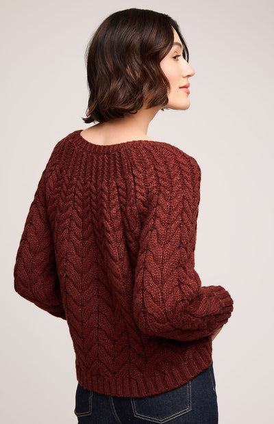 Lorenzo Pullover - mahogany