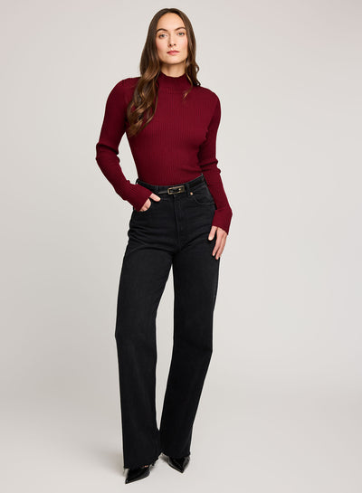 Arlen Sweater - crimson