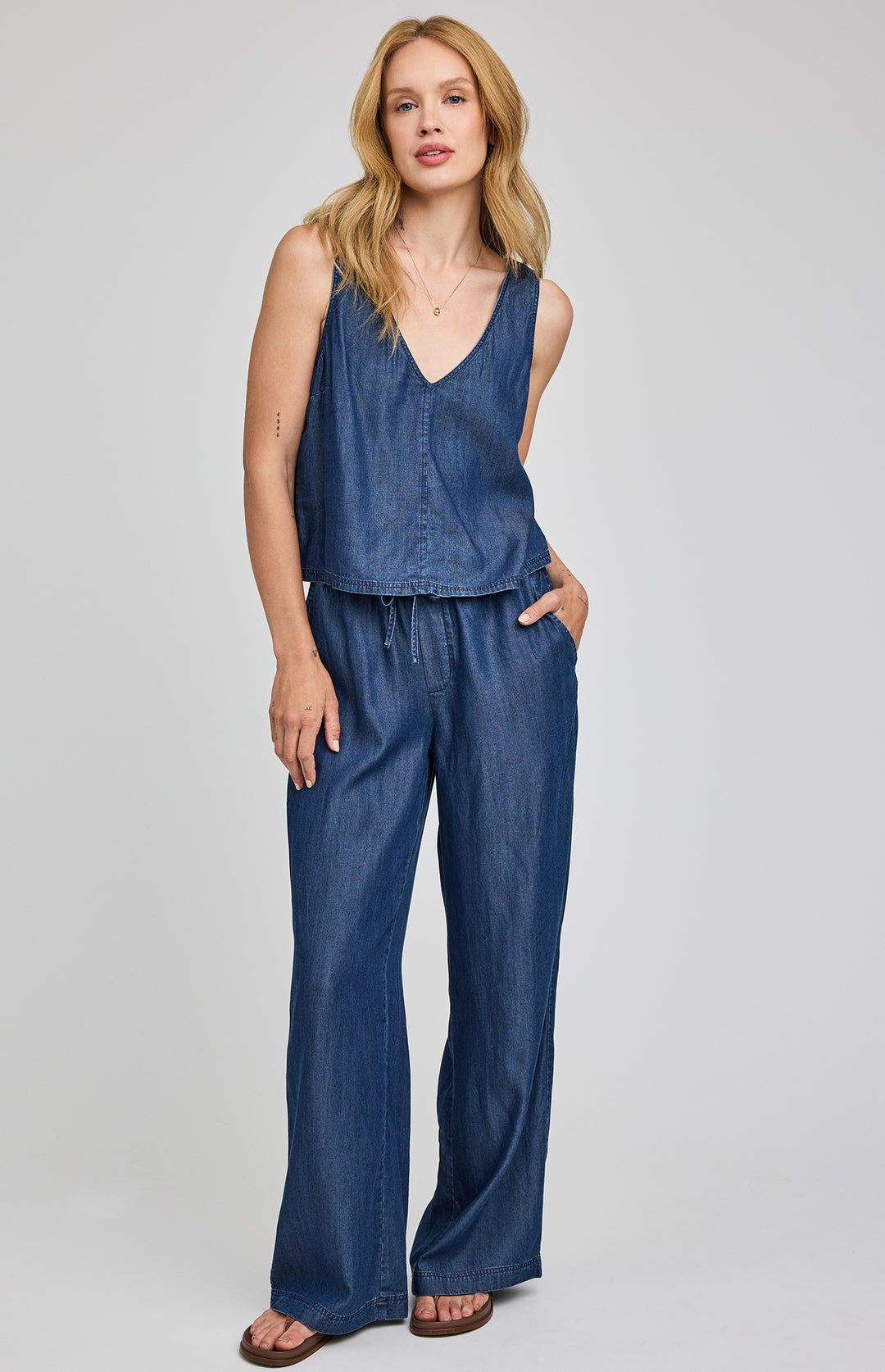 Camille Pant - dark blue