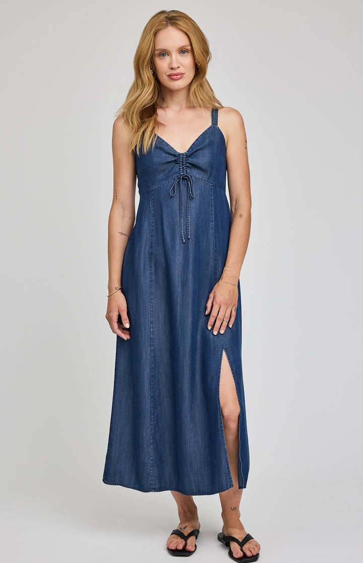 Renata Dress - dark blue