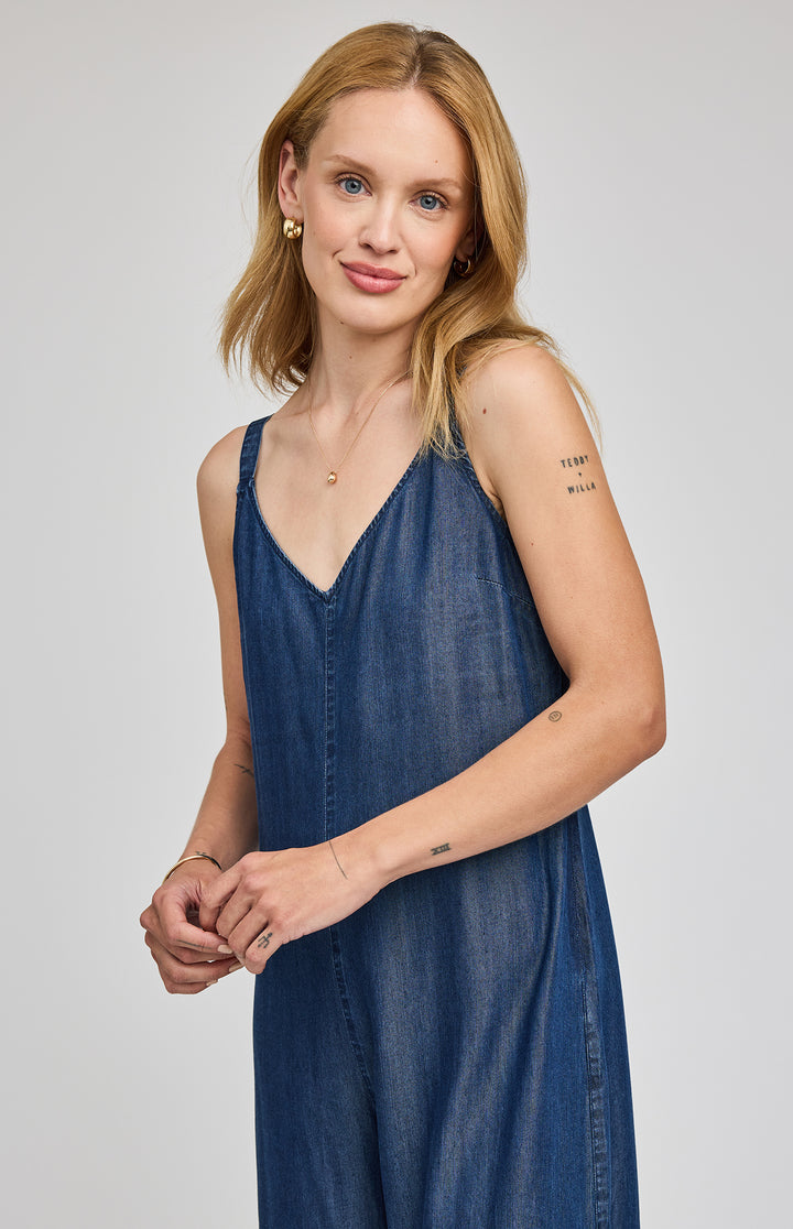 Cambray Jumpsuit - dark blue