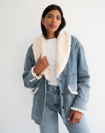 Vienna Denim Sherpa